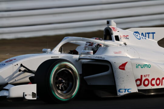 合同テスト: 3回目11位、4回目6位の太田格之進(DOCOMO TEAM DANDELION RACING)