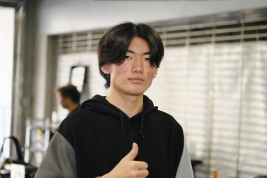 日本一決定戦B組予選2位の杉田悠真（LAPS with REV RACING GARAGE）