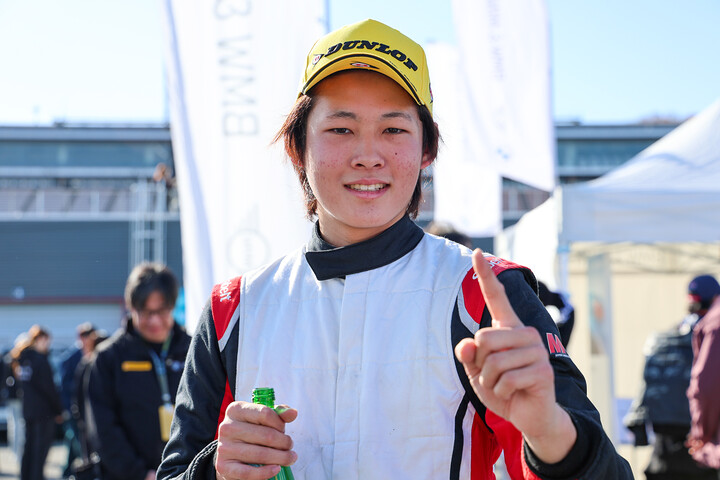 優勝したYOSHIDA KODAI（T's TECHNO RF KKSII）