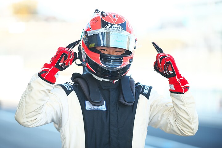 優勝してチャンピオンを決めた吉田馨（TAKE FIRST KKS-2）