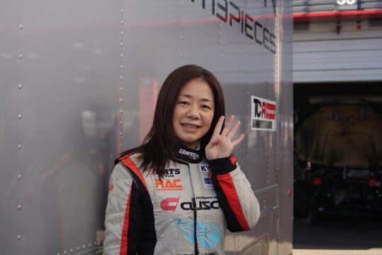 予選4位の小松寛子（XCEL-LITEマーズ01）