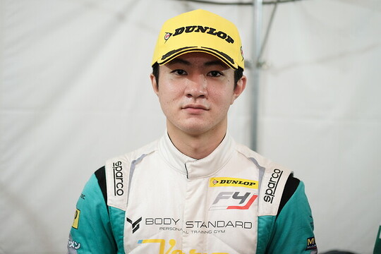 決勝2位の佐藤樹（HYDRANGEA Kageyama Racing）