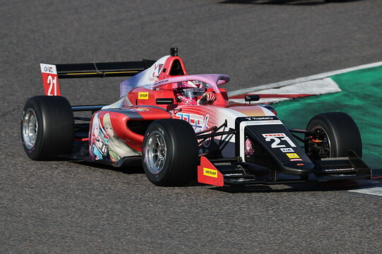 決勝6位は猪爪杏奈(ユピテル羽衣6 F111/3) 決勝6位は猪爪杏奈(ユピテル羽衣6 F111/3)