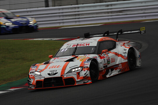 レース2: GT500クラス決勝2位は山下健太（au TOM\'S GR Supra）