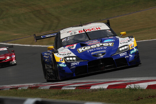 レース2: GT500クラス予選3位は石浦宏明（KeePer CERUMO GR Supra）