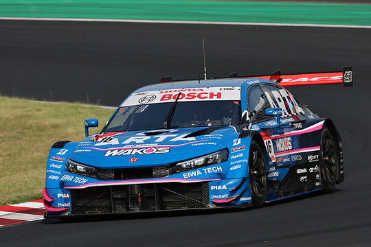 GT500クラス決勝4位はARTA MUGEN CIVIC TYPE R-GT #16(大津弘樹/佐藤蓮) GT500クラス決勝4位はARTA MUGEN CIVIC TYPE R-GT #16(大津弘樹/佐藤蓮)