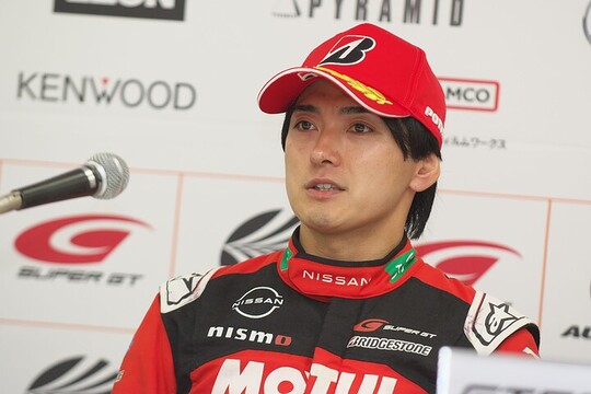 決勝記者会見: GT500クラスで優勝した千代勝正(NISMO) 決勝記者会見: GT500クラスで優勝した千代勝正(NISMO)