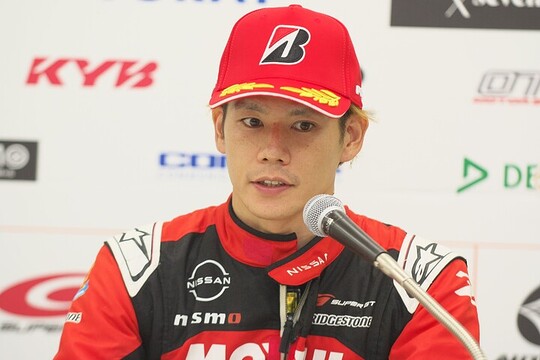 決勝記者会見: GT500クラスで優勝した高星明誠(NISMO) 決勝記者会見: GT500クラスで優勝した高星明誠(NISMO)