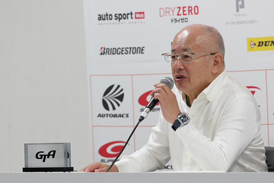 GTA定例記者会見: 坂東正明GTA代表取締役