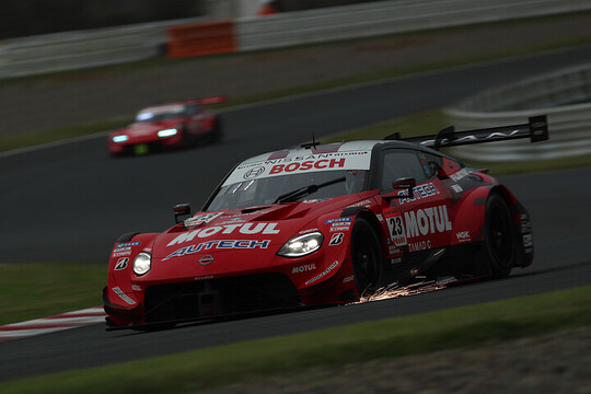 GT500クラス予選2位は