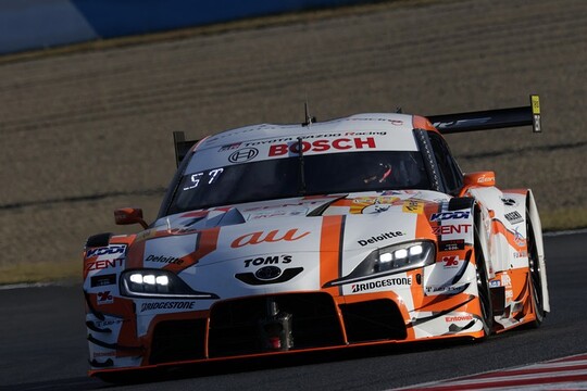 GT500クラス予選2位はau TOM\'S GR Supra（坪井翔／山下健太）