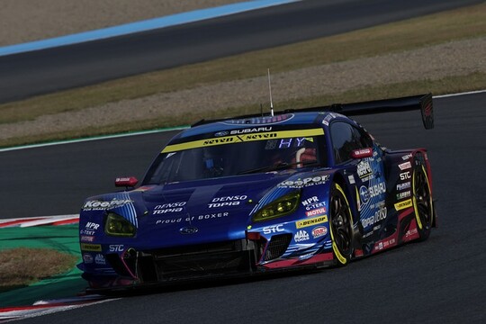 GT300クラスポールポジションはSUBARU BRZ R&D SPORT（井口卓人／山内英輝）