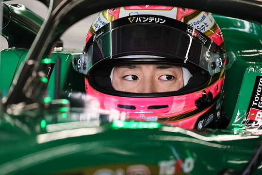 予選4位の坪井翔（VANTELIN TEAM TOMʼS）