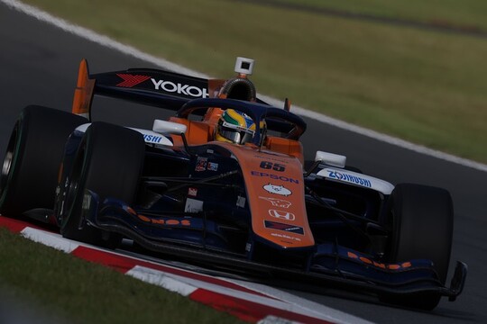 フリー走行1回目トップ、2回目2位のイゴール・オオムラ・フラガ（PONOS NAKAJIMA RACING SF23）