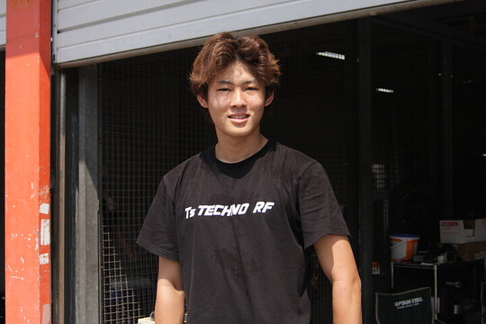 決勝6位のKODAI YOSHIDA（T\'s TECHNO RF KKSII）