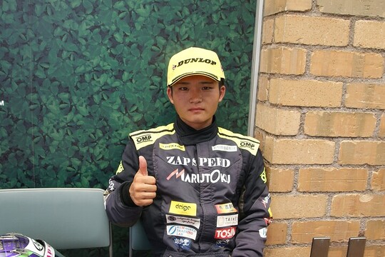 優勝した松原将也（ZAP MARUTOKU 10V ED）