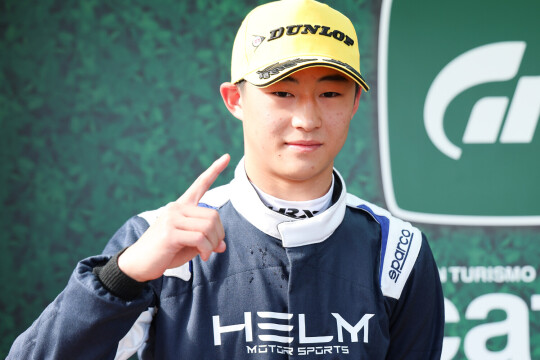 優勝した小熊孝誠（HELM MOTORSPORTS）
