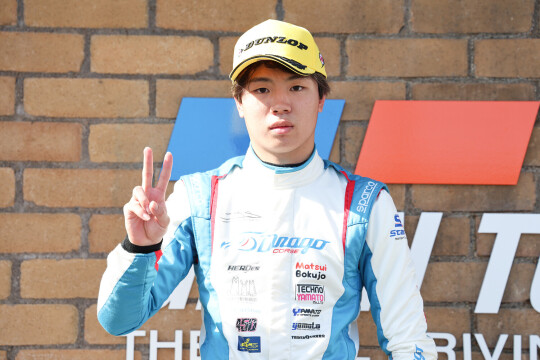 決勝2位の山岡宗磨（Drago CORSE）
