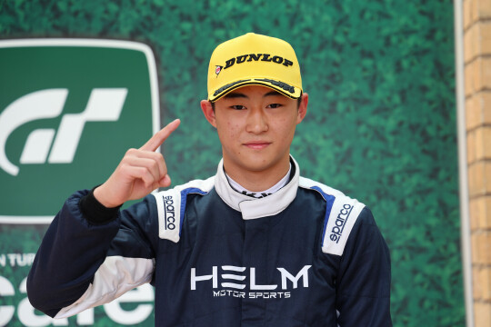 優勝した小熊孝誠（HELM MOTORSPORTS）