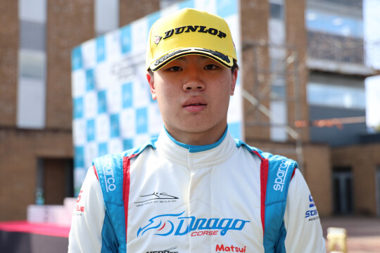 決勝2位の山岡宗磨（Drago CORSE）