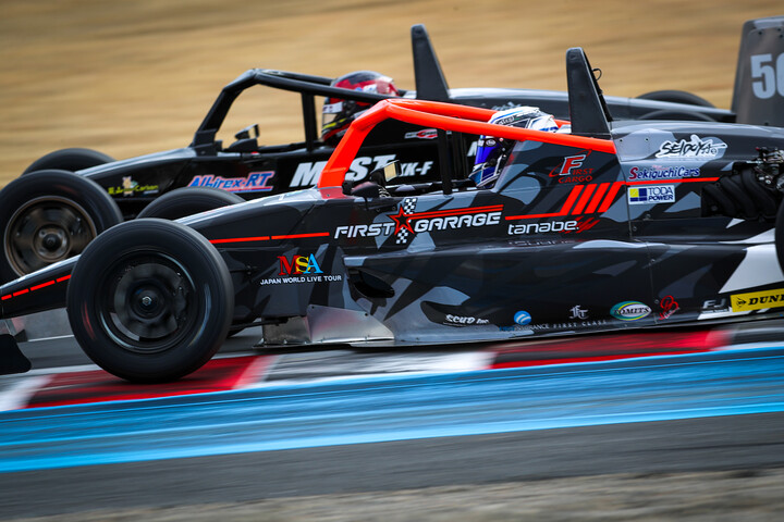 FJ1500: 磐上隼斗と石井大雅のトップ争い