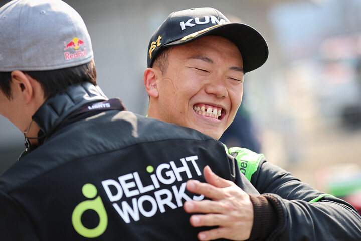 優勝した三井優介（DELiGHTWORKS RACING）
