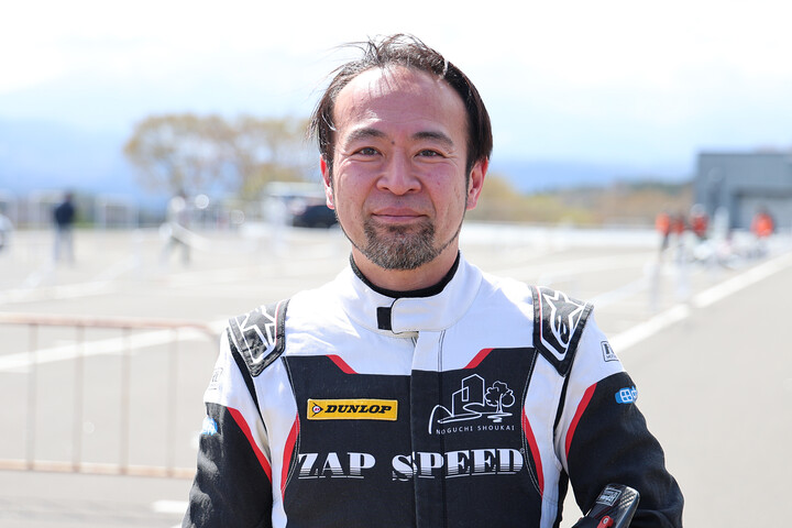決勝5位、ジェントルマンクラス優勝の野口伸周（野口商會ZAP 10V ED）