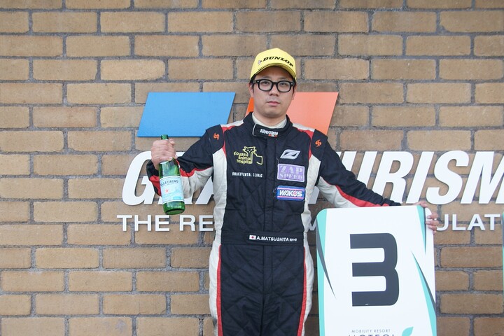 S-FJ：決勝3位の松下彰臣（Abel HOSHO&PARM ZAP 10V ED）