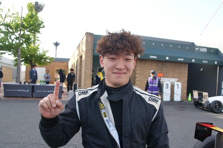 FJ1500：優勝した宮本颯斗（制動屋☆ミスト☆KK-F）