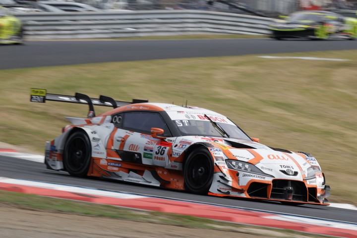 GT500クラス優勝はau TOM'S GR Supra（坪井翔／山下健太）