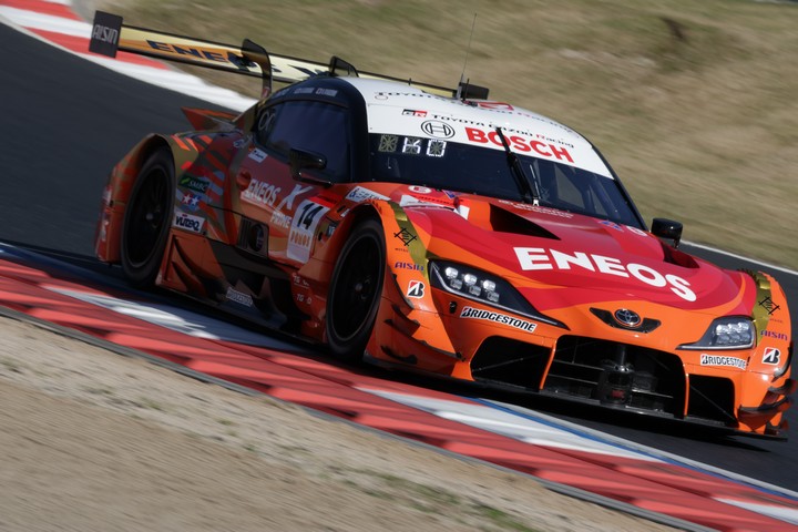 GT500クラス予選3位はENEOS X PRIME GR Supra（福住仁嶺／大嶋和也）