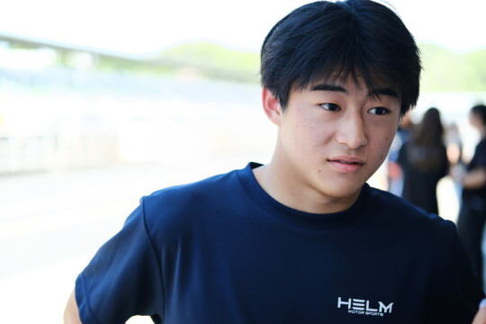 決勝2位の小熊孝誠（HELM MOTORSPORTS F110）