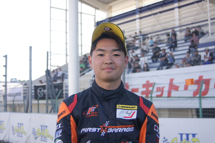 FJ1500：優勝した酒井翔太（ファーストガレージKK-F）