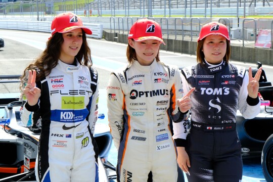 トップ3のドライバーたち
