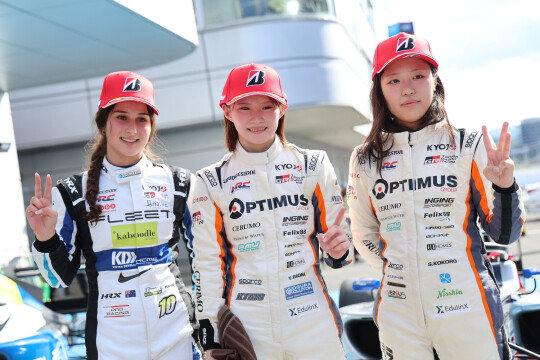 スプリントの上位3人
