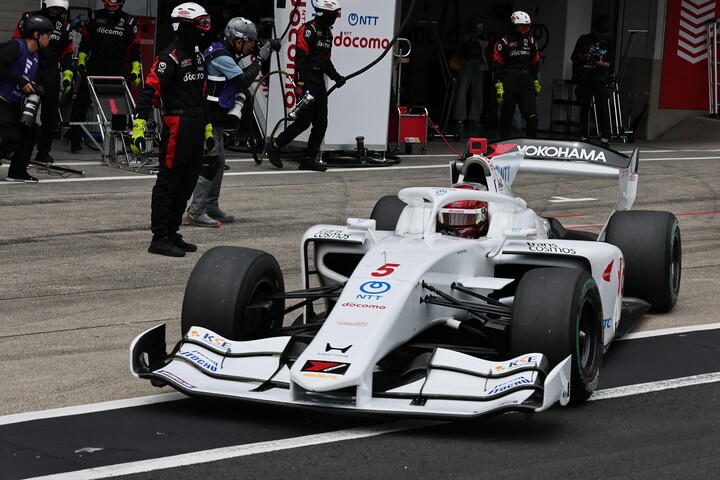 予選3位は牧野任祐（DOCOMO DANDELION M5S SF23 ）