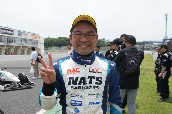 決勝2位の金井亮忠（チームNATS正義001）