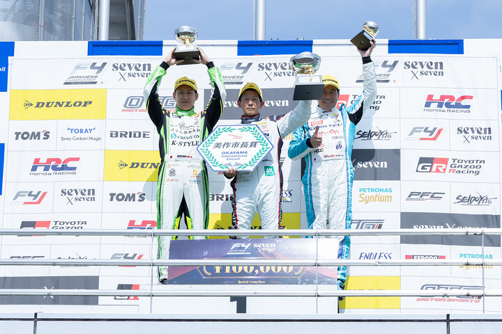 インディペンデントクラスの表彰式