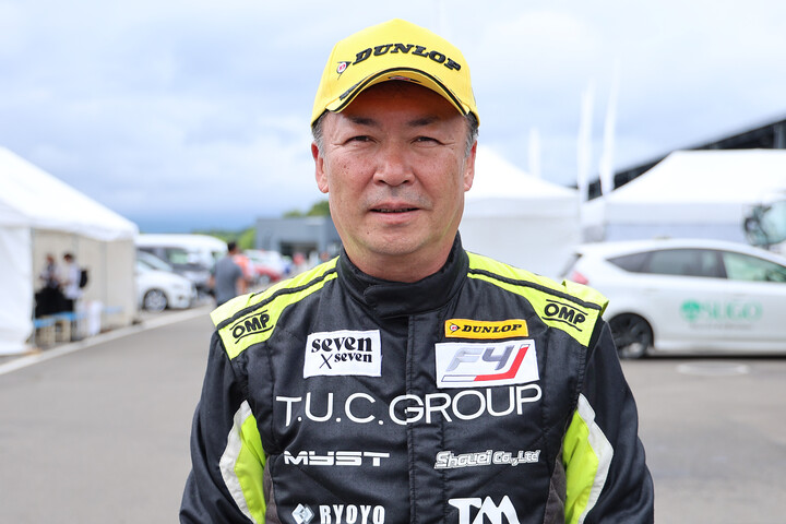 決勝6位、ジェントルマンクラス3位の長嶋重登（ミスト☆T.U.C.GROUP）