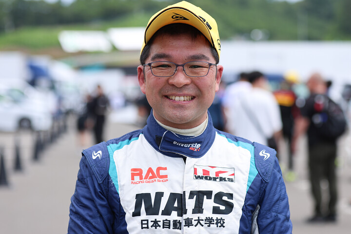 優勝した金井亮忠（チームNATS正義001）