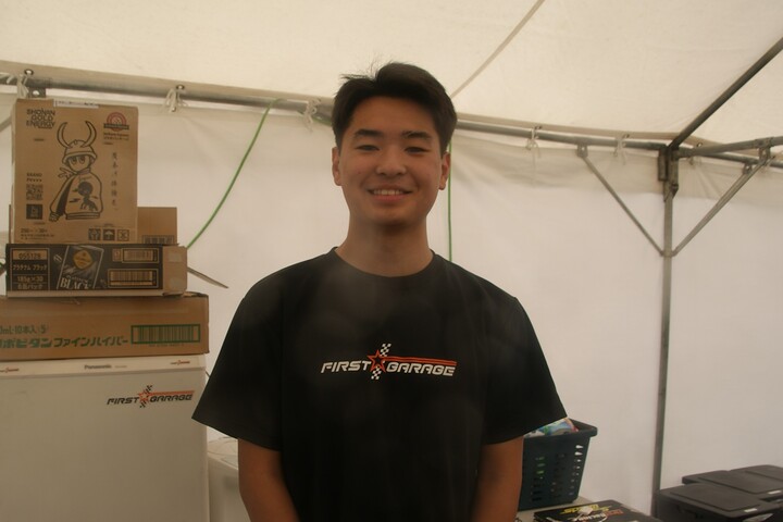 FJ1500：優勝した酒井翔太（ファーストガレージ）