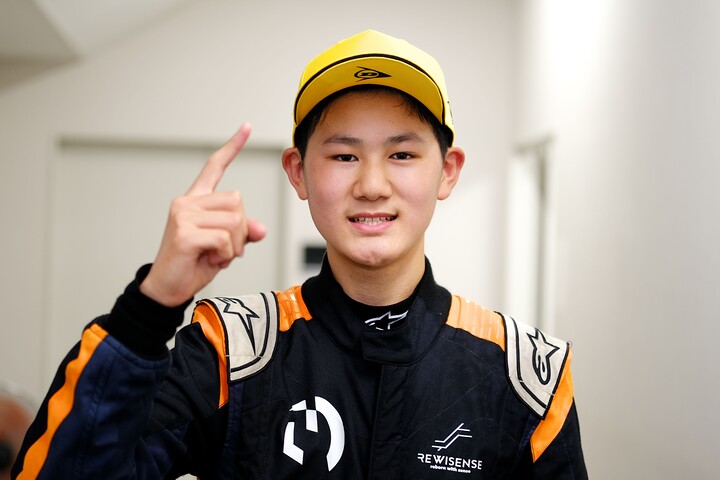 S-FJ：優勝した柱本翔夢伊（REV RACING with LAPS）