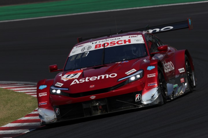 GT500クラス決勝2位はAstemo HRC PRELUDE-GT（塚越広大／野村勇斗）