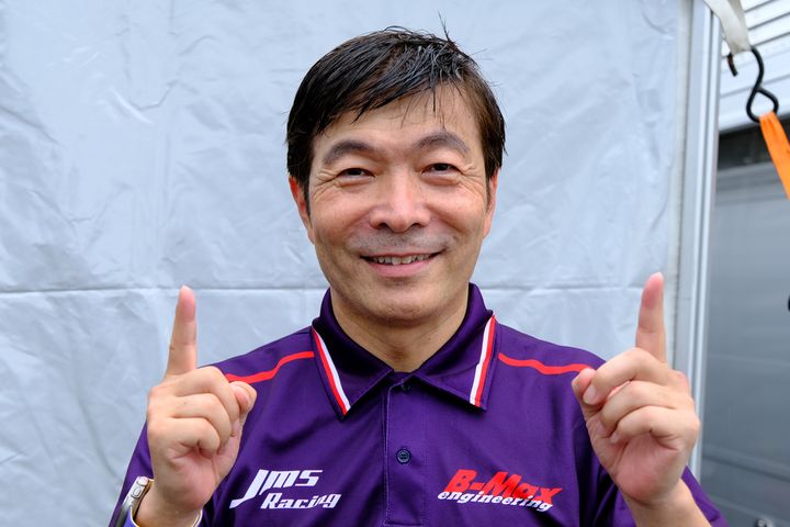 マスタークラスで優勝した今田信宏（JMS RACING TEAM）