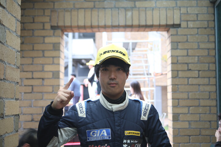 S-FJ：優勝した磐上隼斗（アルビレックス富士吟景・GIA・KKS2）