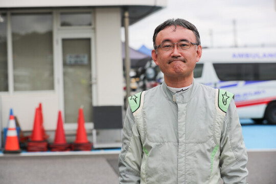 決勝3位の中島正之（ビーンズスポーツVITA2号車）