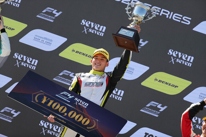 チャンピオンクラス：初優勝を飾った熊谷憲太（OTG MOTOR SPORTS）