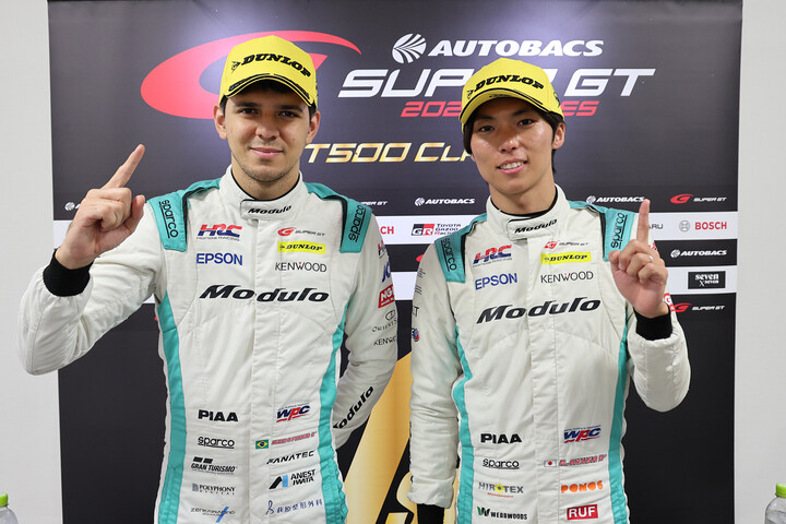 予選フォトセッション：GT500クラスのポールシッター