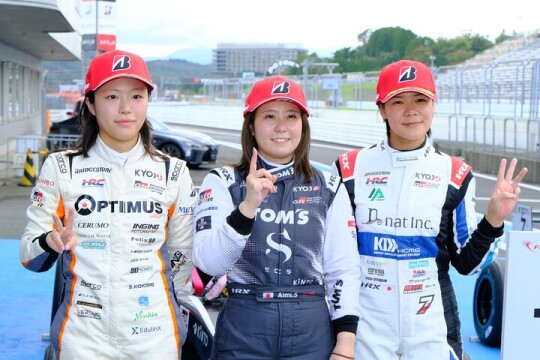トップ3のドライバーたち