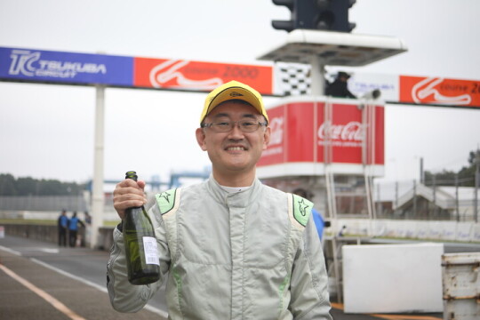 決勝2位の中島正之(ビーンズスポーツVITA二号)